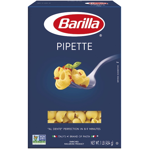 Barilla Barilla Pipette Pasta 16 oz., PK12 1000010538 - main